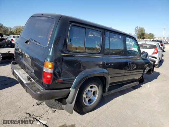 1996 Toyota Land Cruiser with VIN JT3HJ85J8T0140189, listed as a Copart auction lot 76720784 with 167,649 mi miles and Salvage Title. Bid and sale history available at carsss.com. Image 3.