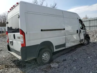 2017 Ram ProMaster Cargo with VIN 3C6TRVDG3HE525443, listed as a Copart auction lot 50401815 with 106,958 mi miles and Salvage Title. Bid and sale history available at carsss.com. Image 3.