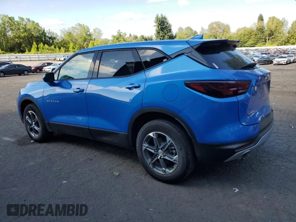 2025 Chevrolet Blazer LT с VIN 3GNKBCR45SS211191, выставлен на аукционе Copart как лот 64658835 с пробегом 5 350 миль миль и Чистый • Clean title. История ставок и продаж доступна на DreamBid. Изображение 2.