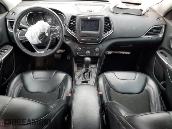 2019 Jeep Cherokee Latitude Plus with VIN 1C4PJLLB5KD110581, listed as a Copart auction lot 47652045 with 80,902 mi miles and Salvage Title. Bid and sale history available at DreamBid. Image 8.