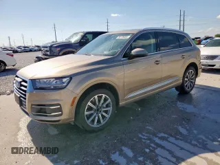 2018 Audi Q7 Prestige with VIN WA1VABF7XJD018304, listed as a Copart auction lot 56126055 with 133,449 mi miles and Clean title. Bid and sale history available at DreamBid. Image 1.