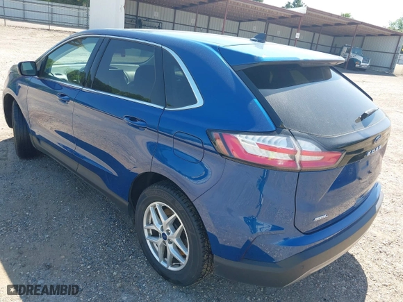 2022 Ford Edge SEL with VIN 2FMPK4J91NBB04916, listed as a IAAI auction lot 41979919 with 54,309 mi miles. Bid and sale history available at carsss.com. Image 3.
