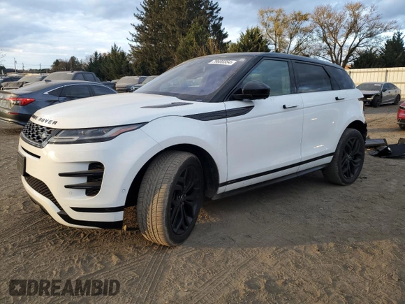 2020 Land Rover Range Rover Evoque R-Dynamic HSE with VIN SALZM2GX3LH038542, listed as a Copart auction lot 79608354 with 51,796 mi miles and Salvage title. Bid and sale history available at DreamBid. Image 1.