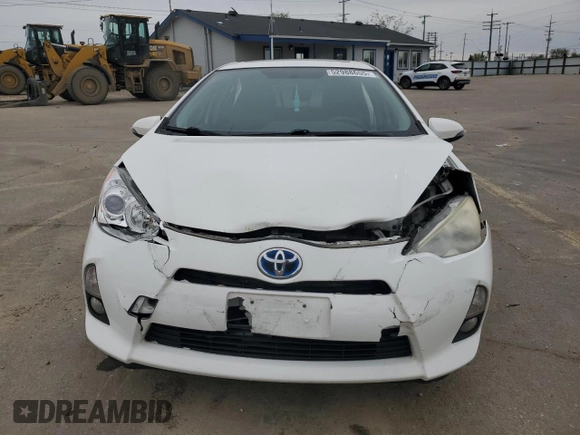 2012 Toyota Prius c One with VIN JTDKDTB34C1026797, listed as a Copart auction lot 52988655 with 155,452 mi miles and Salvage Title. Bid and sale history available at carsss.com. Image 5.