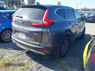 2017 Honda CR-V EX-L with VIN 5J6RW2H8XHL002497, listed as a IAAI auction lot 41816436 with 88,916 mi miles. Bid and sale history available at carsss.com. Image 4.