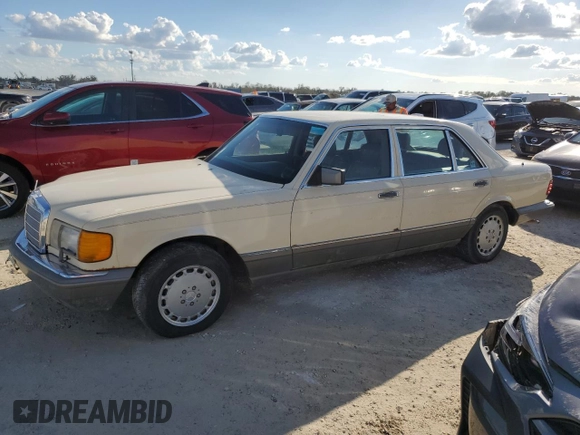 1987 Mercedes-Benz 300 SDL z VIN WDBCB25D5HA307716, wystawiony jako Copart lot #78031434 z przebiegiem 171 059 mil mil oraz Szkoda całkowita • Salvage title. Historia ofert i sprzedaży dostępna na DreamBid. Obrazek 1.