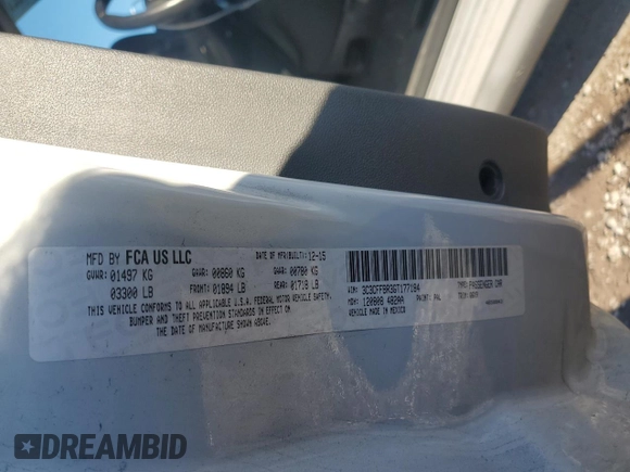 2016 FIAT 500 Sport with VIN 3C3CFFBR3GT177184, listed as a Copart auction lot 88758625 with 65,977 mi miles and Salvage title. Bid and sale history available at DreamBid. Image 12.