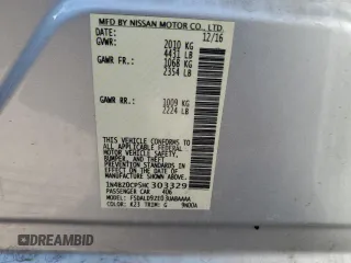 2017 Nissan LEAF SL with VIN 1N4BZ0CP5HC303329, listed as a Copart auction lot 66319194 with 84,142 mi miles and Salvage Title. Bid and sale history available at carsss.com. Image 12.