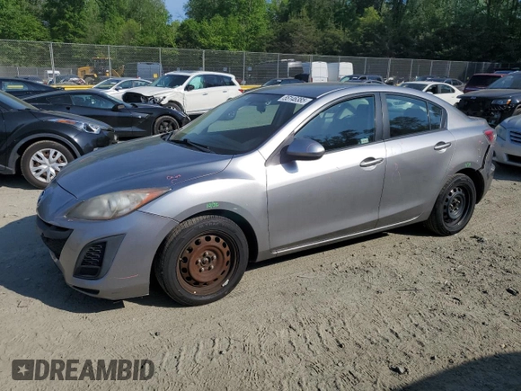 2011 Mazda 3 i Sport with VIN JM1BL1UG6B1437799, listed as a Copart auction lot 55146385 with 248,624 mi miles and Salvage Title. Bid and sale history available at DreamBid. Image 1.