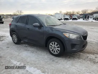 2015 Mazda CX-5 Sport with VIN JM3KE2BE2F0541436, listed as a Copart auction lot 87596785 with 197,310 mi miles and Salvage Title. Bid and sale history available at carsss.com. Image 4.