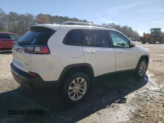 2020 Jeep Cherokee Latitude with VIN 1C4PJLCB5LD586413, listed as a Copart auction lot 45717675 with 138,476 mi miles and Salvage title. Bid and sale history available at DreamBid. Image 3.