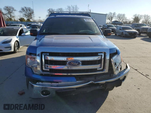 2013 Ford F-150 XL with VIN 1FTNF1CFXDKE71450, listed as a Copart auction lot 42798745 with 66,523 mi miles and Salvage Title. Bid and sale history available at carsss.com. Image 5.