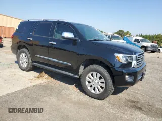 2019 Toyota Sequoia Platinum with VIN 5TDDY5G1XKS166449, listed as a Copart auction lot 41659954 with 68,077 mi miles. Bid and sale history available at carsss.com. Image 4.