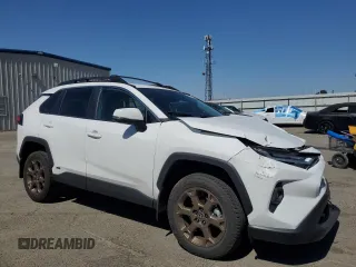 2023 Toyota RAV4 Hybrid XLE z VIN 2T3UWRFV2PW175962, wystawiony jako Copart lot #62761025 z przebiegiem 9 944 mil mil oraz Szkoda całkowita • Salvage title. Historia ofert i sprzedaży dostępna na DreamBid. Obrazek 4.