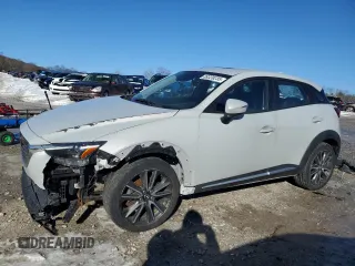 2016 Mazda CX-3 Grand Touring with VIN JM1DKBD79G0112692, listed as a Copart auction lot 89339235 with 164,861 mi miles and Salvage Title. Bid and sale history available at carsss.com. Image 1.