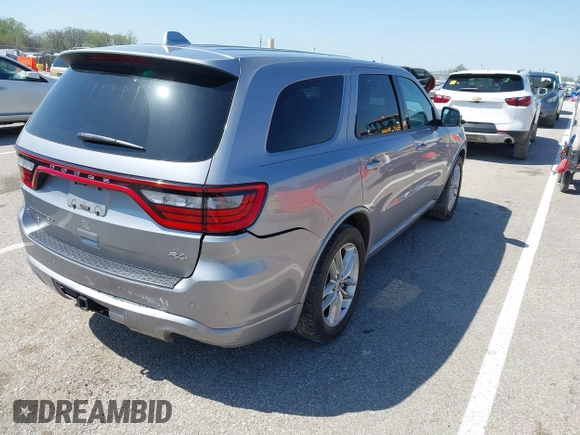 2021 Dodge Durango R/T with VIN 1C4SDJCT7MC559011, listed as a IAAI auction lot 41961537 with 91,091 mi miles and . Bid and sale history available at DreamBid. Image 4.