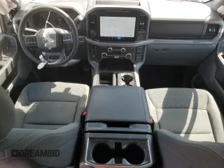 2024 Ford F-150 XLT with VIN 1FTFW3L57RKE90326, listed as a Copart auction lot 46570685 with 919 mi miles and Salvage Title. Bid and sale history available at carsss.com. Image 8.