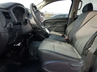 2021 Nissan Titan SV with VIN 1N6AA1EE5MN528618, listed as a Copart auction lot 48708505 with 62,850 mi miles and Salvage title. Bid and sale history available at DreamBid. Image 7.