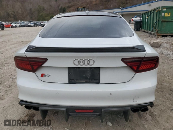 2015 Audi S7 with VIN WAUW2AFC0FN035996, listed as a Copart auction lot 48231375 with 92,921 mi miles and Salvage Title. Bid and sale history available at carsss.com. Image 6.