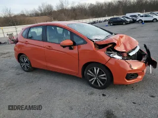 2018 Honda Fit EX-L with VIN 3HGGK5H90JM704417, listed as a Copart auction lot 86326144 with 71,339 mi miles and Salvage Title. Bid and sale history available at carsss.com. Image 4.