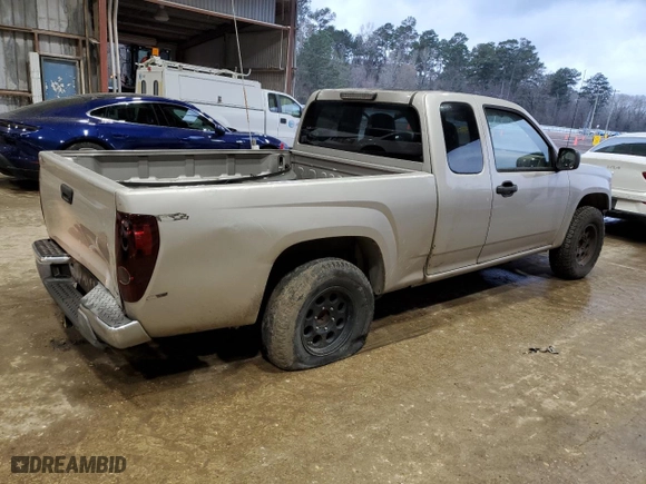 2005 Chevrolet Colorado LS Z85 with VIN 1GCCS196058280581, listed as a Copart auction lot 47597535 with 192,871 mi miles and Salvage Title. Bid and sale history available at carsss.com. Image 3.