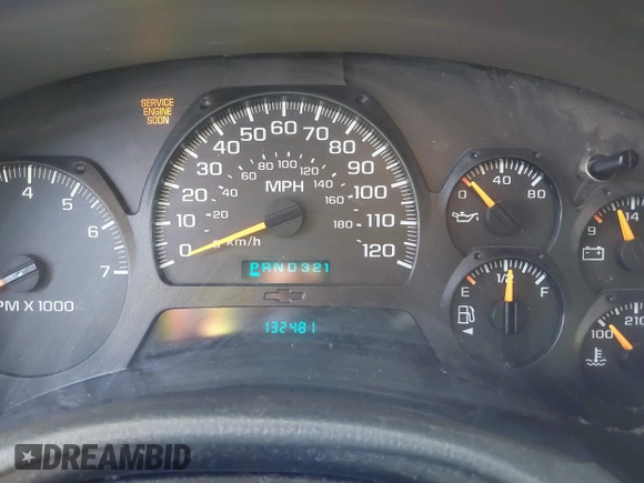 2004 Chevrolet TrailBlazer EXT LT with VIN 1GNET16S546187533, listed as a IAAI auction lot 41648066 with 132,481 mi miles. Bid and sale history available at carsss.com. Image 7.