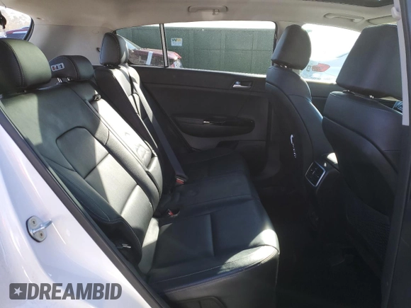 2018 Kia Sportage EX with VIN KNDPN3AC6J7421403, listed as a Copart auction lot 82428954 with 129,280 mi miles and Salvage Title. Bid and sale history available at DreamBid. Image 11.