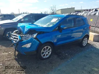 2020 Ford EcoSport SE with VIN MAJ3S2GEXLC325834, listed as a IAAI auction lot 42027101 with 56,009 mi miles and . Bid and sale history available at DreamBid. Image 18.