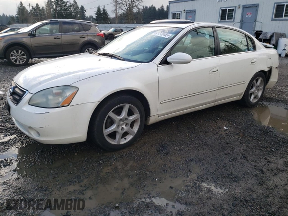 2002 Nissan Altima SE with VIN 1N4BL11E72C201420, listed as a Copart auction lot 41718455 with 192,323 mi miles and Salvage Title. Bid and sale history available at carsss.com. Image 1.