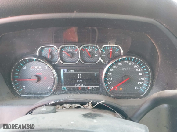 2016 Chevrolet Silverado 1500 LT with VIN 3GCUKREC0GG354271, listed as a IAAI auction lot 38948207 with 130,369 mi miles. Bid and sale history available at carsss.com. Image 7.