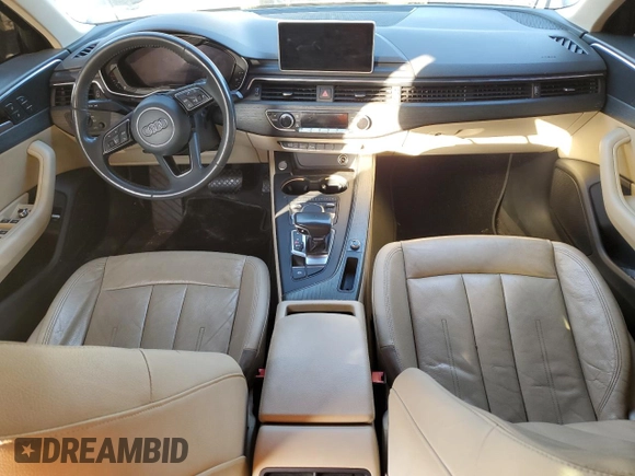 2017 Audi A4 Season of Audi ultra Premium with VIN WAUKMAF40HN044508, listed as a Copart auction lot 83686714 with 96,976 mi miles and Salvage Title. Bid and sale history available at carsss.com. Image 8.