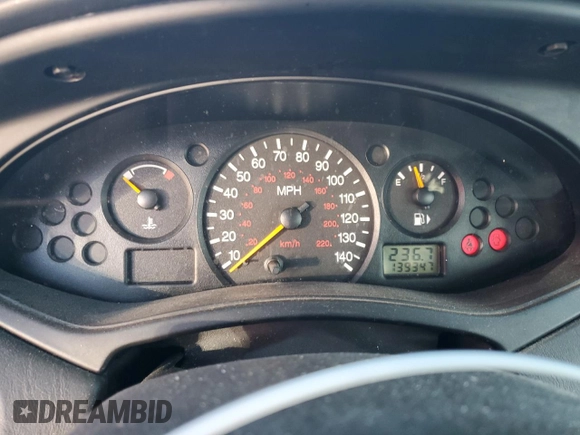 2001 Ford Focus LX with VIN 1FAFP33P81W152614, listed as a Copart auction lot 43199365 with 139,347 mi miles and Salvage Title. Bid and sale history available at carsss.com. Image 9.