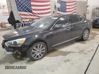 2016 Kia Cadenza Premium with VIN KNALN4D77G5215401, listed as a Copart auction lot 45907795 with 85,982 mi miles and Clean Title. Bid and sale history available at carsss.com. Image 1.