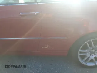 2008 Mercedes-Benz CLK 350 with VIN WDBTK56F78F238886, listed as a Copart auction lot 75334924 with 117,503 mi miles and Salvage Title. Bid and sale history available at DreamBid. Image 12.
