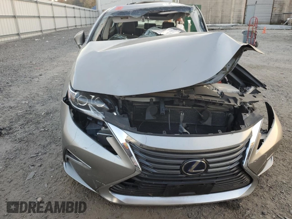 2018 Lexus ES with VIN JTHBW1GG8J2177593, listed as a Copart auction lot 77299034 with 0 mi miles and Salvage Title. Bid and sale history available at carsss.com. Image 5.