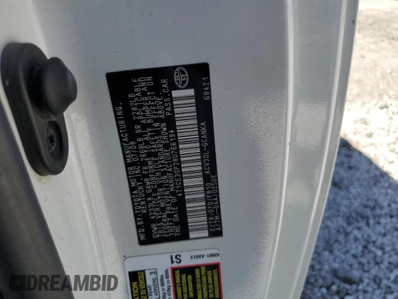 2008 Toyota Solara SE with VIN 4T1CE30P28U766194, listed as a Copart auction lot 69780474 with 114,126 mi miles and Salvage Title. Bid and sale history available at DreamBid. Image 15.