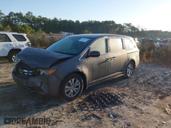 2016 Honda Odyssey EX-L with VIN 5FNRL5H60GB074826, listed as a IAAI auction lot 41733197 with Not Provided miles and . Bid and sale history available at DreamBid. Image 16.