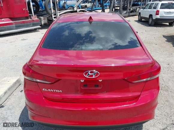 2018 Hyundai Elantra SEL with VIN 5NPD84LF2JH258218, listed as a IAAI auction lot 41943929 with 84,175 mi miles. Bid and sale history available at carsss.com. Image 16.