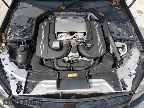 2020 Mercedes-Benz C 63 S AMG with VIN WDDWJ8HB1LF979739, listed as a Copart auction lot 47376075 with 73,271 mi miles and Salvage title. Bid and sale history available at DreamBid. Image 11.
