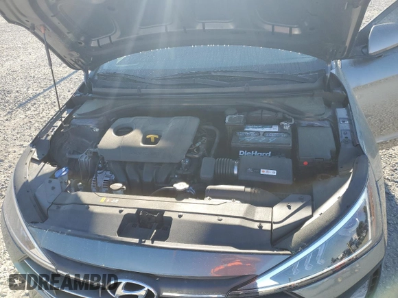 2019 Hyundai Elantra SE with VIN 5NPD74LF4KH442743, listed as a Copart auction lot 50292165 with 67,691 mi miles and Salvage Title. Bid and sale history available at DreamBid. Image 11.