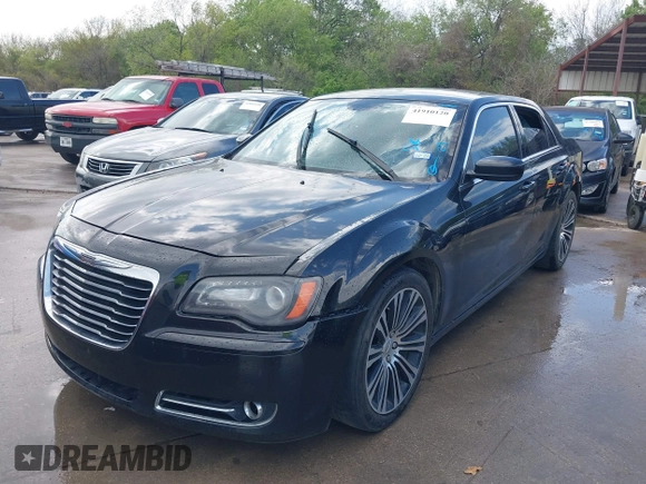 2013 Chrysler 300 with VIN 2C3CCABT4DH727357, listed as a IAAI auction lot 41910120 with 232,421 mi miles. Bid and sale history available at carsss.com. Image 6.