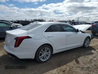 2023 Cadillac CT4 Luxury z VIN 1G6DA5RK0P0157878, wystawiony jako Copart lot #50175625 z przebiegiem 17 108 mil mil oraz Nie do naprawy. Historia ofert i sprzedaży dostępna na DreamBid. Obrazek 3.