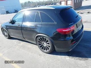 2017 Mercedes-Benz GLC with VIN WDC0G6EB0HF230536, listed as a IAAI auction lot 41632190 with 54,138 mi miles. Bid and sale history available at carsss.com. Image 3.