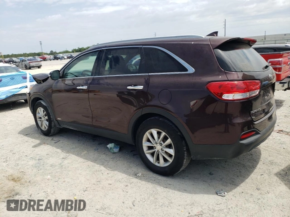 2016 Kia Sorento LX with VIN 5XYPGDA3XGG069826, listed as a Copart auction lot 54824995 with 129,914 mi miles and Salvage Title. Bid and sale history available at DreamBid. Image 2.