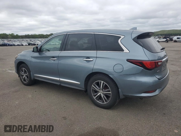 2019 Infiniti QX60 Pure z VIN 5N1DL0MM9KC532995, wystawiony jako Copart lot #57875135 z przebiegiem 70 024 mil mil oraz Szkoda całkowita • Salvage title. Historia ofert i sprzedaży dostępna na DreamBid. Obrazek 2.