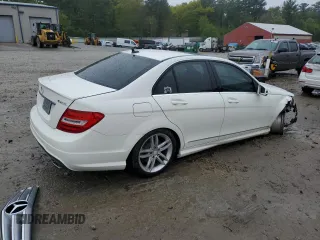 2012 Mercedes-Benz C 300 Sport with VIN WDDGF8BBXCF870761, listed as a Copart auction lot 55396305 with 74,812 mi miles and Clean Title. Bid and sale history available at DreamBid. Image 3.