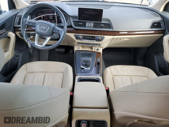 2018 Audi Q5 Premium Plus with VIN WA1BNAFYXJ2166359, listed as a Copart auction lot 82989284 with 94,283 mi miles and Salvage Title. Bid and sale history available at carsss.com. Image 8.