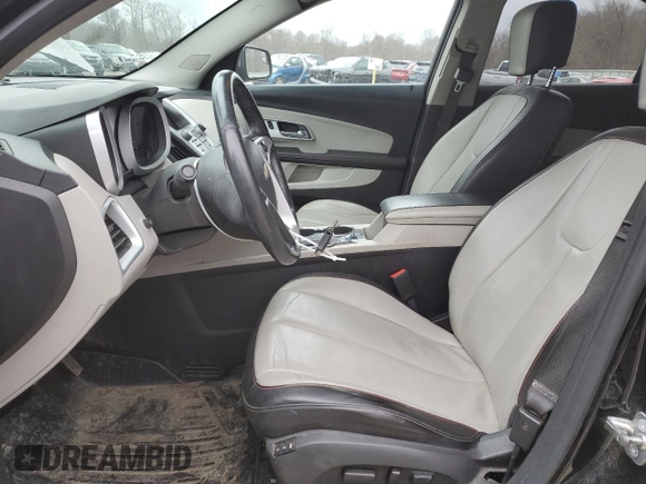 2012 Chevrolet Equinox LTZ with VIN 2GNFLGEK8C6248214, listed as a Copart auction lot 47811145 with 127,478 mi miles and Salvage Title. Bid and sale history available at carsss.com. Image 7.