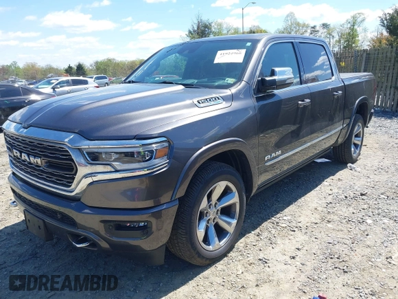 2021 Ram 1500 Limited with VIN 1C6SRFHT4MN677505, listed as a IAAI auction lot 41924966 with 51,121 mi miles and . Bid and sale history available at DreamBid. Image 2.