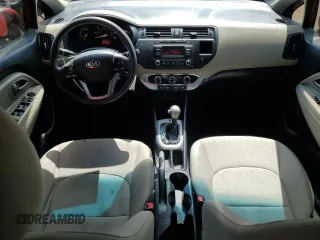 2014 Kia Rio LX with VIN KNADM4A33E6326527, listed as a Copart auction lot 56216215 with 98,340 mi miles and Clean Title. Bid and sale history available at DreamBid. Image 8.